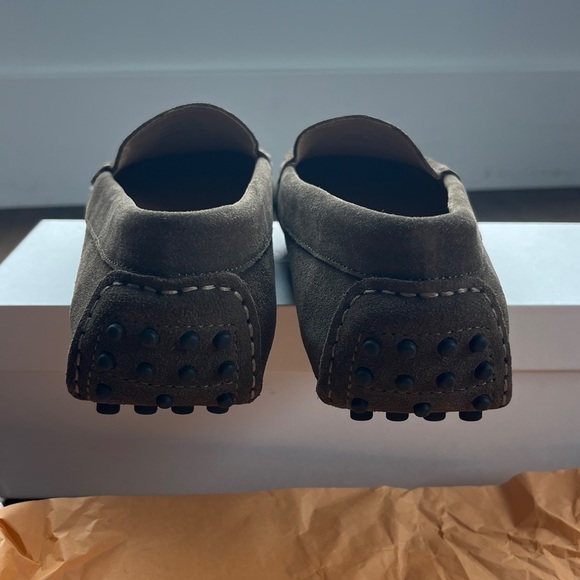 NIB Quince 100%Suede Driving Loafers/Medium Brown - size 8 - Picture 11 of 11